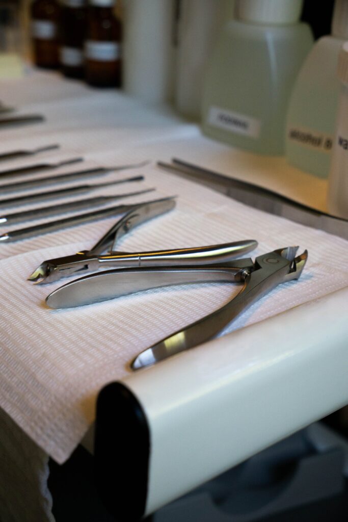 Gesteriliseerde instrumenten